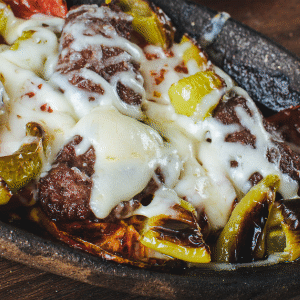 Kiremitte Kaşarlı Köfte